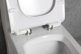 Sapho Hubert staand toilet duoblok PK wit