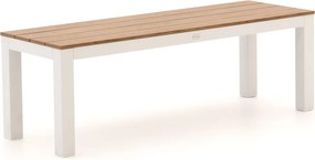 Picknickbank Bellagio | Aluminium/Polywood | 2 personen | Tuinbank Wit | 137cm | Kees Smit Tuinmeubelen