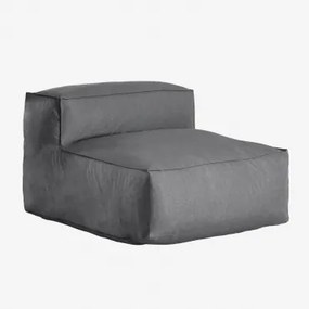 Fauteuil In Stof Dojans Gris Granito - Sklum
