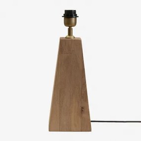Basis Voor Een Tafellamp Van 30 Cm En Een Madera Van Mango Taraua Mangohout - Sklum