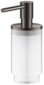GROHE Selection zeepdispenser glas 130ml hard graphite 41028A00