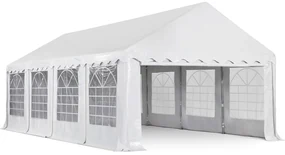 Witte Hanover tuinfeesttent 4x8m Tuinpunt