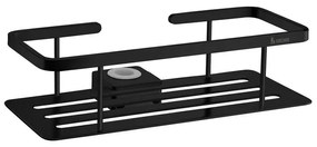 Smedbo Sideline Design draadkorf toepasbaar op douche glijstang Mat Zwart DB3006