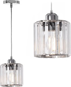 Kristalzilver Plafondlamp APP508-1CP