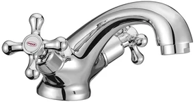 Aqualine Victoria wastafelkraan chroom
