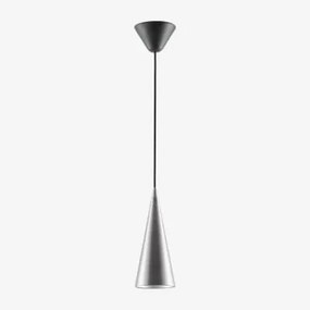 Doryn Plafondlamp Van Ijzer Grijs – Chroom - Sklum