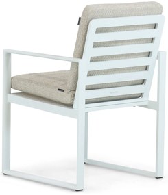 Tuinstoel Aluminium Wit Lifestyle Garden Furniture Nuno