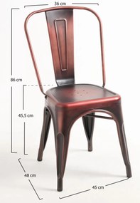 Pak 4 Torix Vintage Stoelen