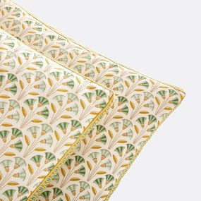 Kussensloop in gewassen linnen, Osis