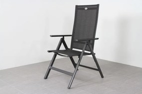 Hartman Napoli/Chaneo verstelbare tuinset - 220x100 cm. - 7-delig