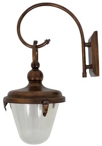 Muurlamp Belleclaire Antiek Donker Koper