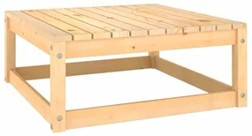 vidaXL Tuinvoetenbank 70x70x30 cm massief grenenhout