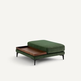 Voetensteun met dienblad, polyestermix, MODERNISTE, ontwerp Emmanuel Gallina
