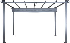 The Outsider Pergola Eva - Grijs - Aluminium - 295x295cm - The Outsider