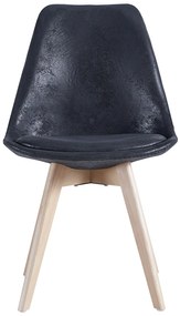 Pak 4 Synk Vintage Stoelen