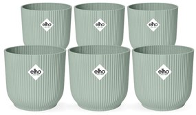 6x Pot elho Vibes Fold Round groen