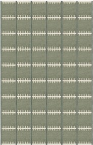 Handgeweven wollen vloerkleed Lilly met hoog-laagtextuur