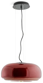 Hanglamp in gekleurd glasØ45 cm, Kinoko
