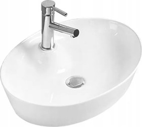 Mexen Aida opzetwastafel 55 x 40 cm, wit - 21205500