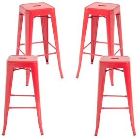 Set 4 hoge Torix krukken