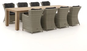Intenso Milano/ROUGH-X 320cm dining tuinset 9-delig