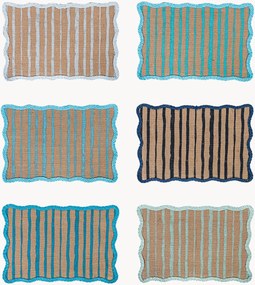Placemats Ocean, 6-delig