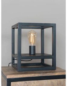 Farrow 1-lichts Tafellamp Industrieel Zwart | Decor 88 | Metaal | Zwart   | Cavetown