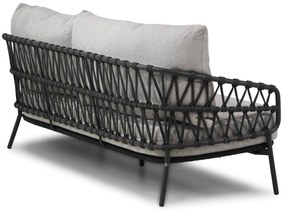 Stoel en Bank Loungeset 5 personen Aluminium/Rope Grijs  4 Seasons Outdoor Seasons