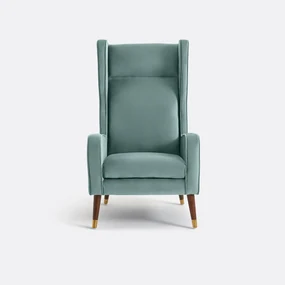 Fauteuil XXL in fluweel, (Y)