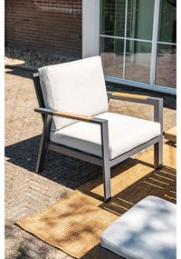 Garden Impressions Lissabon lounge dining set 4-delig stoel-bank - valley sand