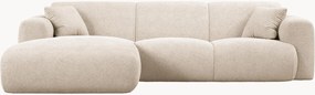 Bouclé hoekbank Molino (4-zits)