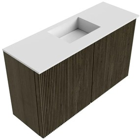 Mondiaz Joya 70cm toiletmeubel shadow met wastafel faye midden 1 kraangat talc