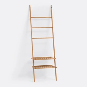 Ladderrek, geolied acacia, teak afwerking, Kiari