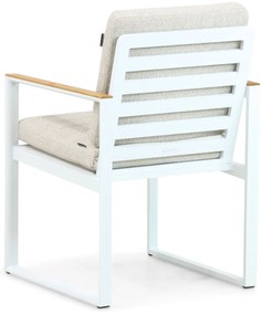 Tuinstoel Aluminium Wit Lifestyle Garden Furniture Faro