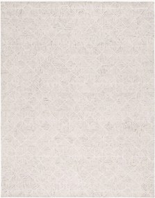 Handgetuft laagpolig wollen vloerkleed Delyth