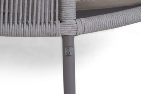 Hoek loungeset 5 personen Rope Grijs  4 Seasons Outdoor Florence/Riah