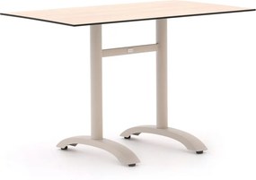 Tuin eettafel Bellagio | Rechthoekig | Tuintafel Kunststof | 120x70cm | 4 personen | Kees Smit Tuinmeubelen