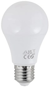 E27 dimbare LED lamp A60 opaal 9W 806 lm 2700-6500K