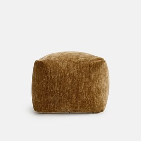 Poef van fluweel met structuur, BOCHA