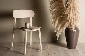 Jörn Eetkamerstoel - Jessica  - Beige - Kunststof - Jörn