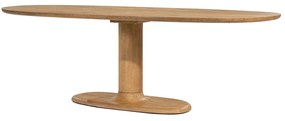 Eleonora Coco Beige Ovale Eettafel 240cm - 240 X 110cm.