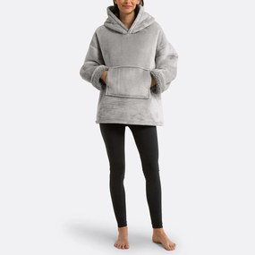 Plaid fleece sweater maat S/M, Javi