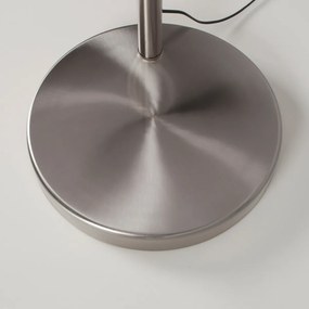 Zilveren Minimalistische Booglamp