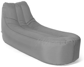 Opblaasbare Zitzak Lounger - Light Grey