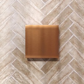 Brauer Copper Edition opbouwnis met verborgen opbergruimte koper geborsteld PVD