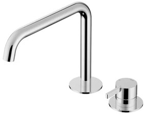 Hotbath Ace Wastafelmengkraan - opbouw - draaibare uitloop - 2gats - Chroom AC023CR