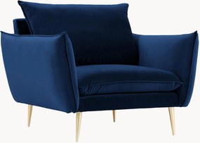 Fluwelen fauteuil Elio