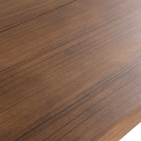 Stijlvolle Walnoot Eettafel 300 - 300 X 120cm.