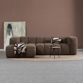 Design Bank Bruin Hoek Links