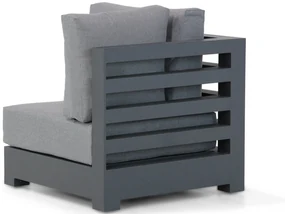 Hoek loungeset 5 personen Aluminium Grijs  Santika Furniture Santika Phantom